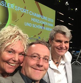 Iris Huber, Sabine Eichenberger und Uwe Müller